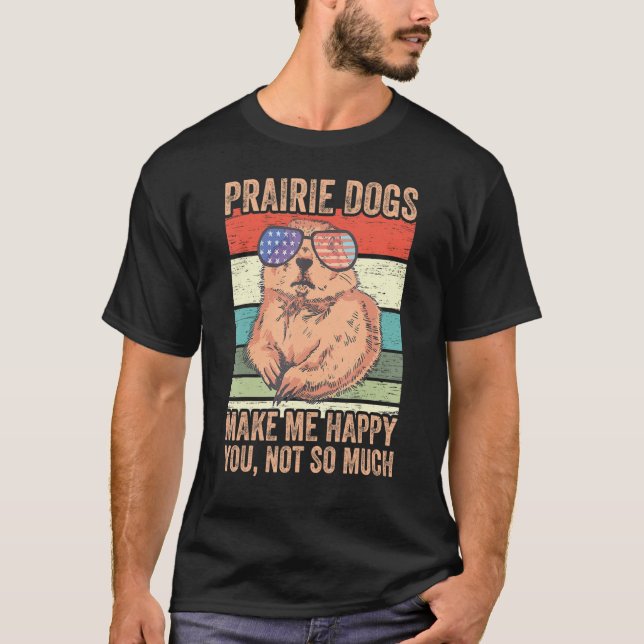 Camiseta Prairie Dogs Pet Animal Forest Animal Prairie Do (Frente)
