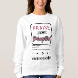 Camiseta Praise is my Playlist(Pink)