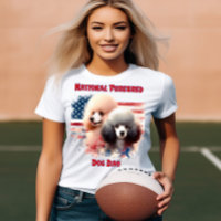 Prance de Poodles Patriótico por Glória Velha