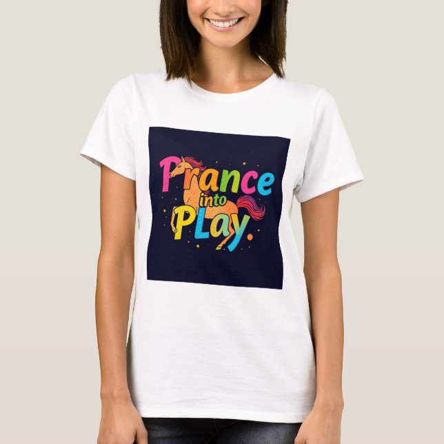 Camiseta Prance para o Play (Frente)