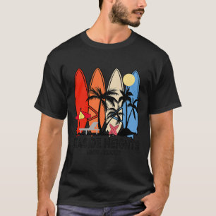 Camiseta Prancha de Surf Retro Vintage Seaside Heights Nova