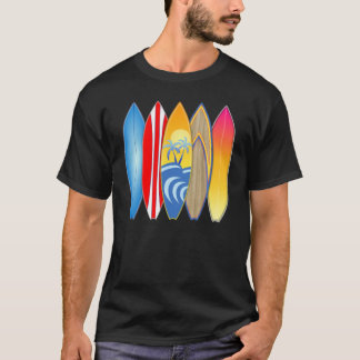 Camiseta Pranchas de surfe