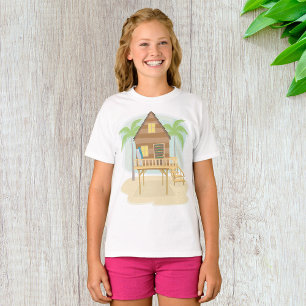 Camiseta Pranchas e Palmeiras Tropicais de Hut de Praia