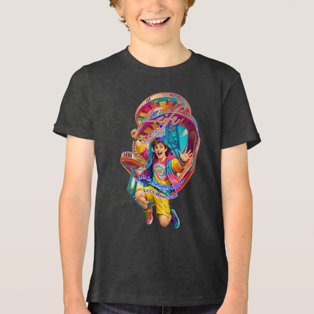 Camiseta Prancheta Vamos Divertir-nos (Frente)