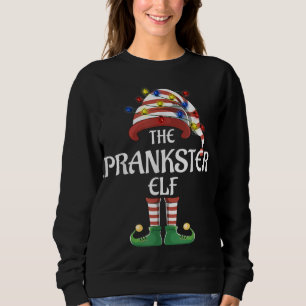Camiseta Prankster Elf Lights Funny Match Family Christm