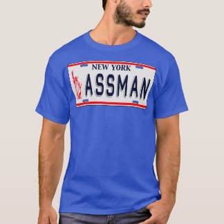 Camiseta Prata de Licença de Assman