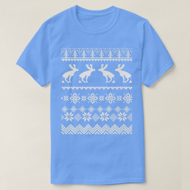 Camiseta Prata de Natal Feia e Suave, Prêmio de Mose (Frente do Design)