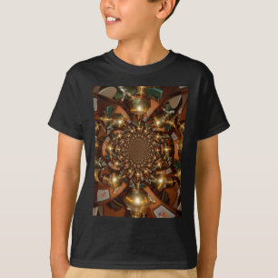 Camiseta Prata e Dourado