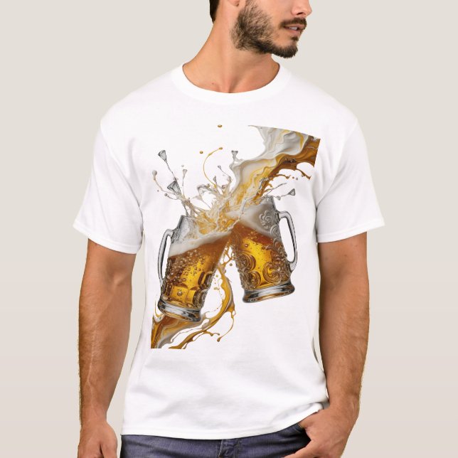 Camiseta Prata Marcante DESIGNE DE TEXTO PARA BOAS ÉPOCAS (Frente)