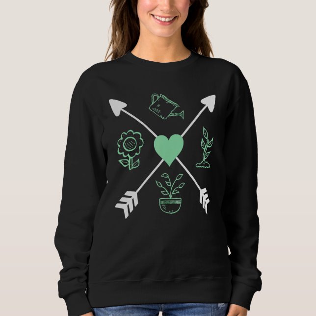 Camiseta Prateleira de jardinagem (Frente)
