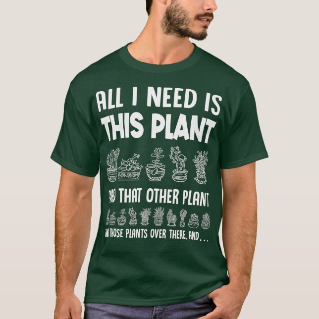 Camiseta Prateleira Florestal de Jardineiro (Frente)