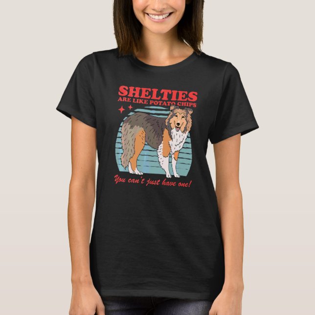 Camiseta Prateleiras São Como Proprietário De Cachorros She (Frente)
