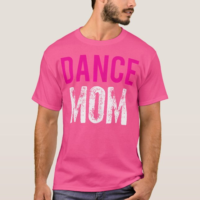 Camiseta Prática de Balé Dançarino da Dança Mãe (Frente)