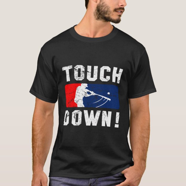 Camiseta Prática de dupla jogada inspirada no touchdown Bas (Frente)