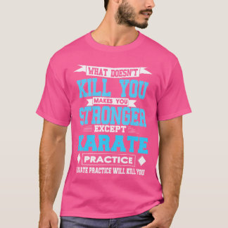 Camiseta Prática de Karate