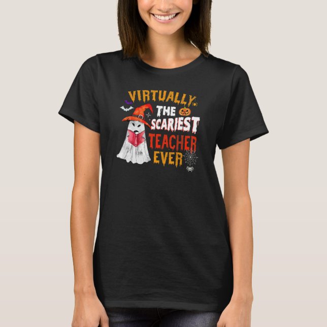 Camiseta Praticamente, O Professor Mais Assustador De Todos (Frente)