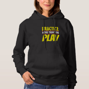 Camiseta Praticar Mais Tipografia Vermelha por Frase Moti