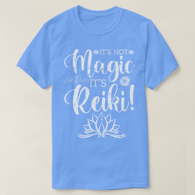 Camiseta Práticas de cura Lotus Reiki (Frente do Design)