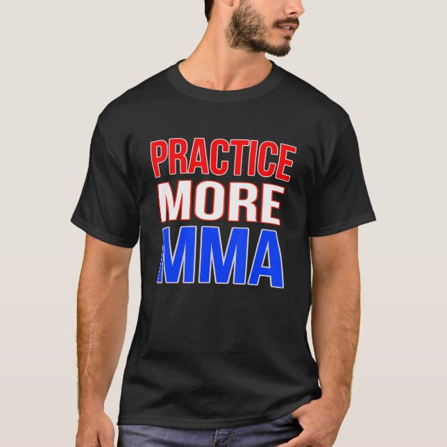 Camiseta Pratique Mais MMA (Frente)