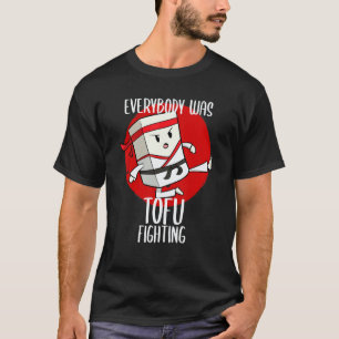 Camiseta Prato Comida Asiática Tofu Vegano Luta Lutador Coa