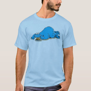 Camiseta Prato de biscoitos do Monstro Come-Biscoitos Vinta