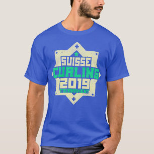 Camiseta prato desportivo de inverno curler game de gelo pr