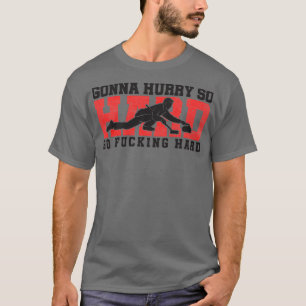 Camiseta prato desportivo de inverno curler game de gelo pr