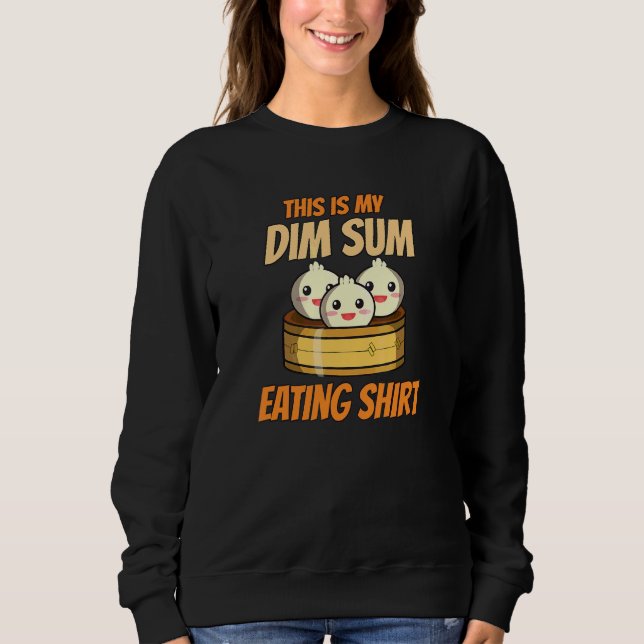 Camiseta Pratos Comida Restaurante Chinês Asiático Dim Sum  (Frente)
