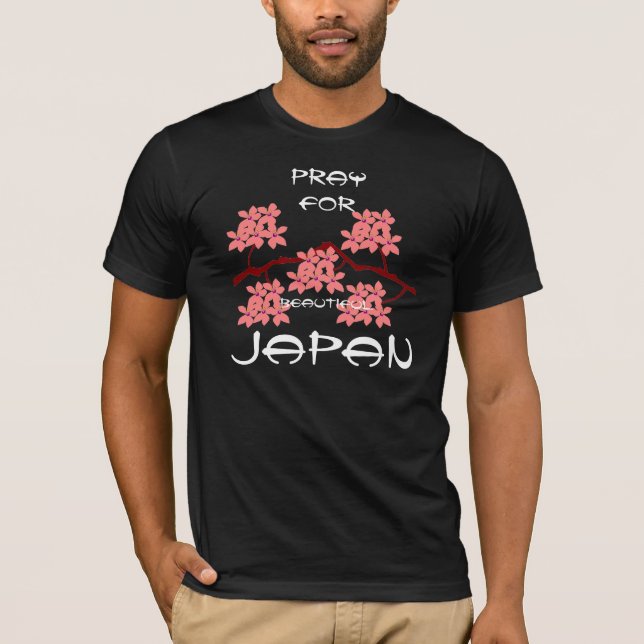 CAMISETA PRAY FOR BONITA JAPÃO (Frente)