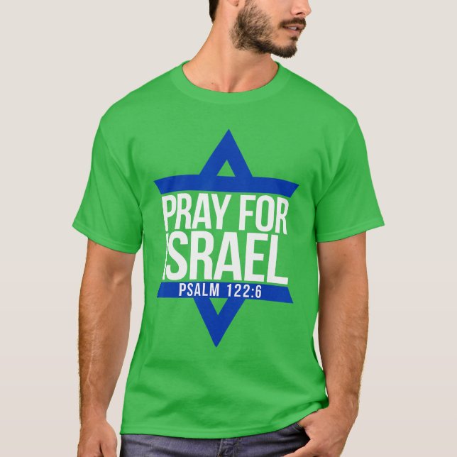 Camiseta Pray ForJewish Star (Frente)