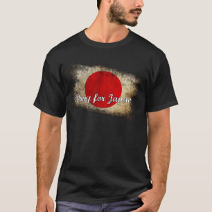 Camiseta Pray para Japão