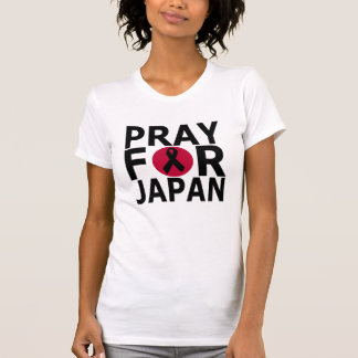 Camiseta Pray para Japão