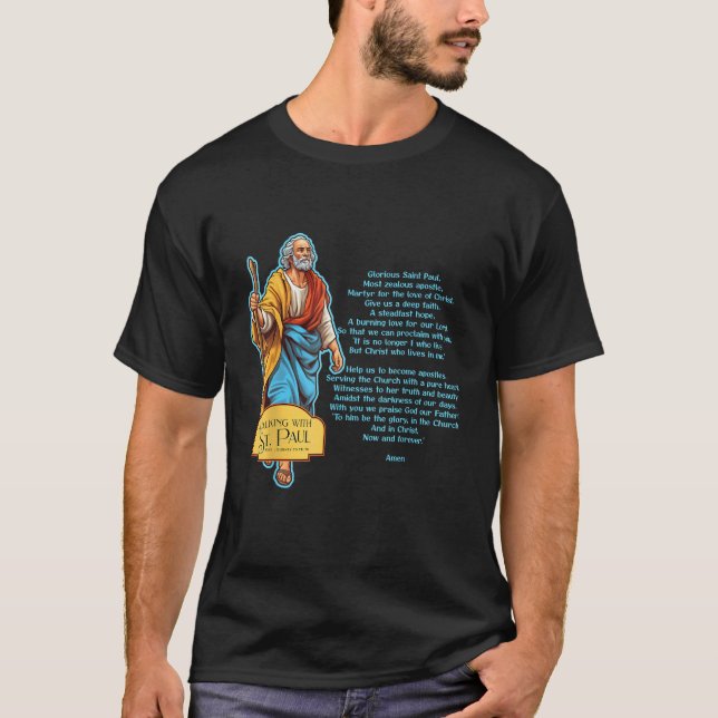 Camiseta Prayer of St Paul (Frente)