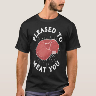 Camiseta Prazer em Conhecê-lo Açougue de Carne Fumada