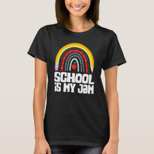 Camiseta Pré-escola é minha paixão Primeiro dia de volta às