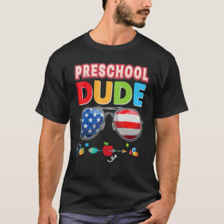 Camiseta Pré-escolar Cara Legal Aluno Volta às Aulas Chá