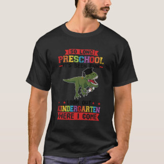 Camiseta Pré-Escolas É Para Olhar Para O Gradua Da Pré-Esco