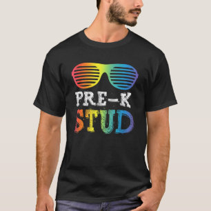 Camiseta Pré-Estudo K Para Rapazes De Volta À Escola