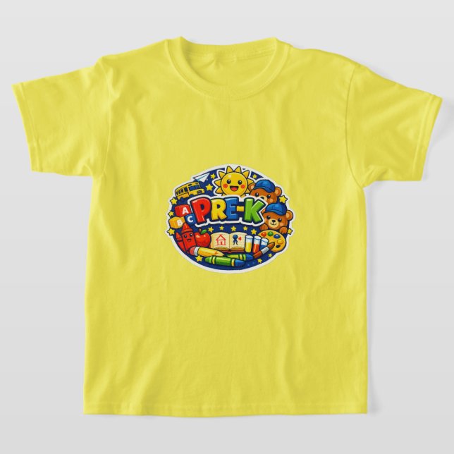 Camiseta Pré-Jardim de Infância (Postura )