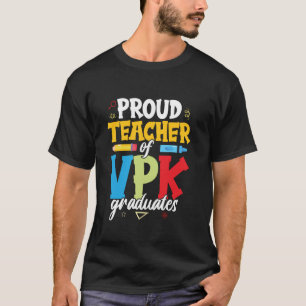 Camiseta Pré-Jardim de Infância Voluntário Orgulhoso VPK Es