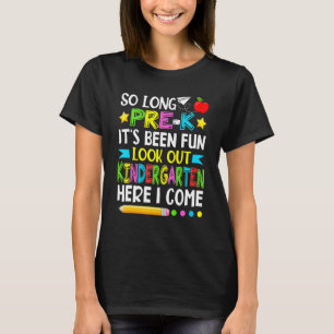 Camiseta Pré-K É Divertido Olhar o Professor do Jardim de I