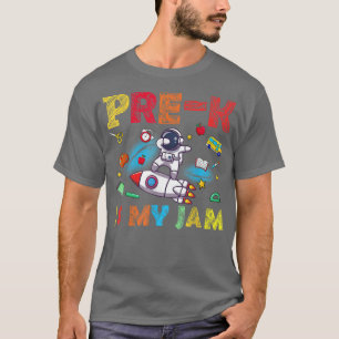 Camiseta Pré K É O Meu Astronauta Que Dava Astronauta.
