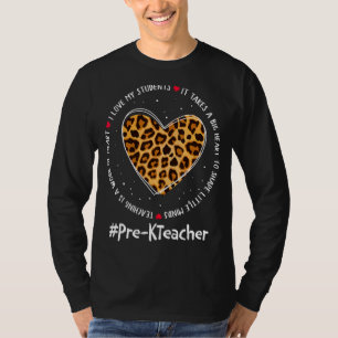 Camiseta Pré-K Esquadrão de Professores Semana De Apreciaçã