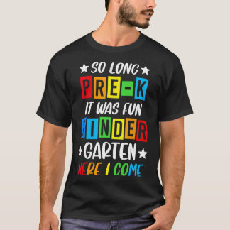 Camiseta Pré-k Formando 2025 Graduação pré-escolar 2025 Tão