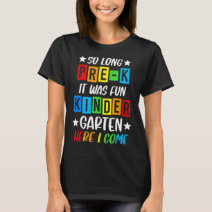 Camiseta Pré-k Formando 2025 Graduação pré-escolar 2025 Tão