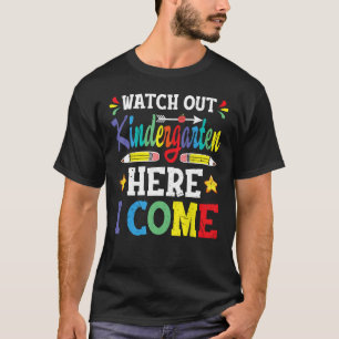 Camiseta Pré-k Graduação 2023 Tee Watch Out Jardim de Infân