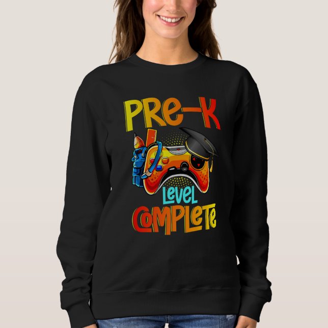 Camiseta Pre-K Graduation Gamer Level Complete Video Game G (Frente)