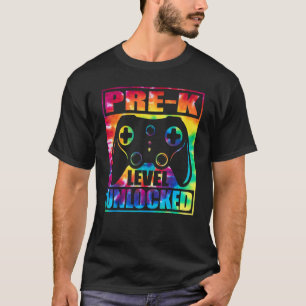 Camiseta Pre K Level Unlocked Back To School 2022 Video Gam