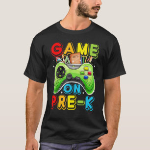 Camiseta Pré-K Nível Desbloqueado Pré K Esquadrão De Volta