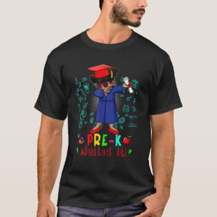 Camiseta Pré K Nuni Ti Dabbing Girl Afetando Sunglass Gradu